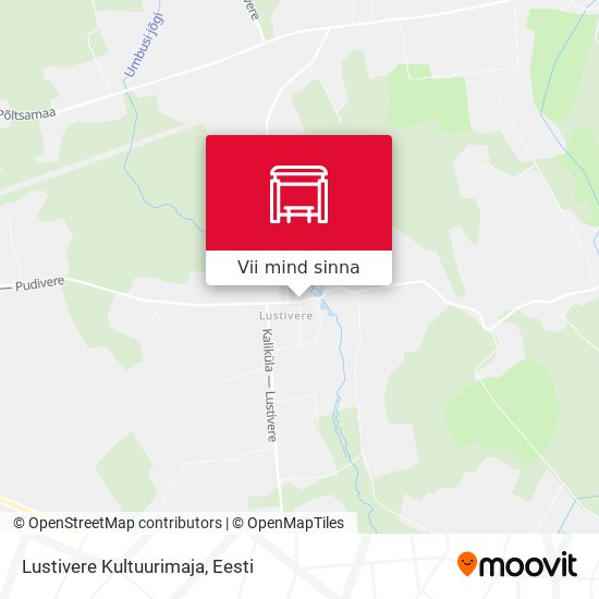 Lustivere Kultuurimaja kaart