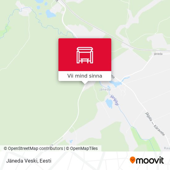 Jäneda Veski kaart