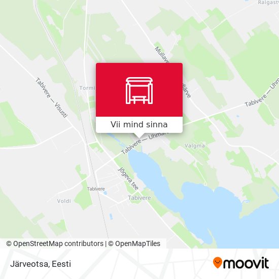 Järveotsa kaart