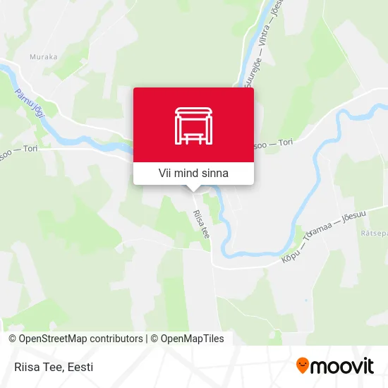 Riisa Tee kaart