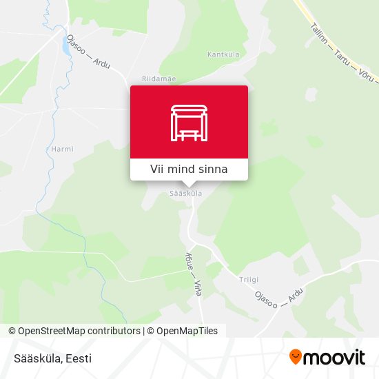 Sääsküla kaart
