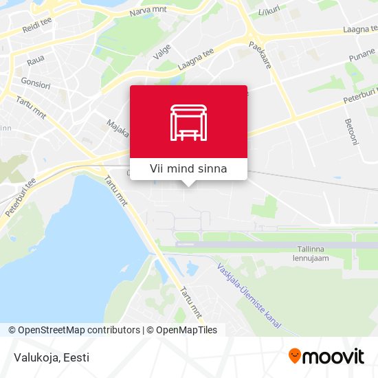 Valukoja kaart