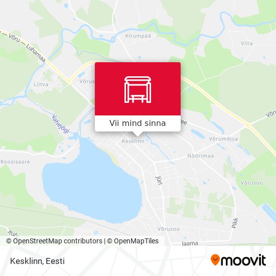 Kesklinn kaart