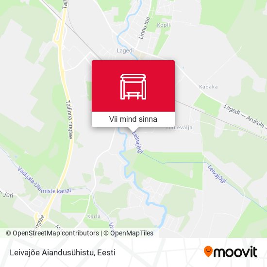 Leivajõe Aiandusühistu kaart