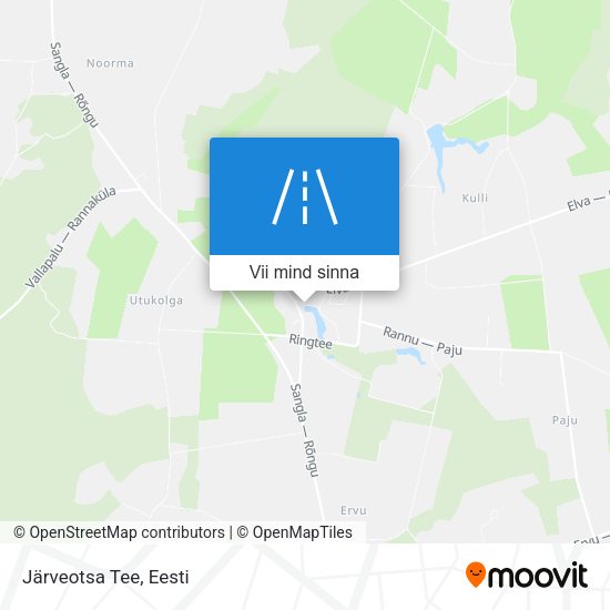 Järveotsa Tee kaart