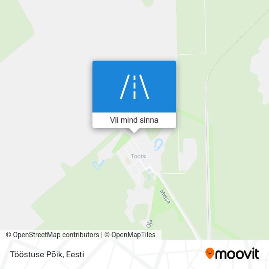 Tööstuse Põik kaart