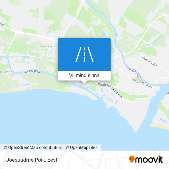 Jõesuudme Põik kaart