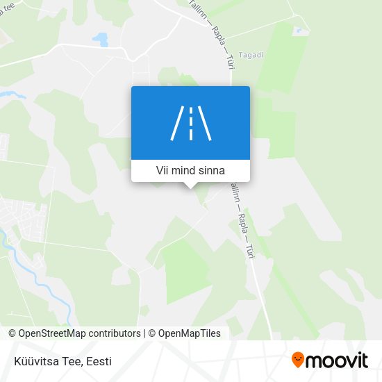 Küüvitsa Tee kaart