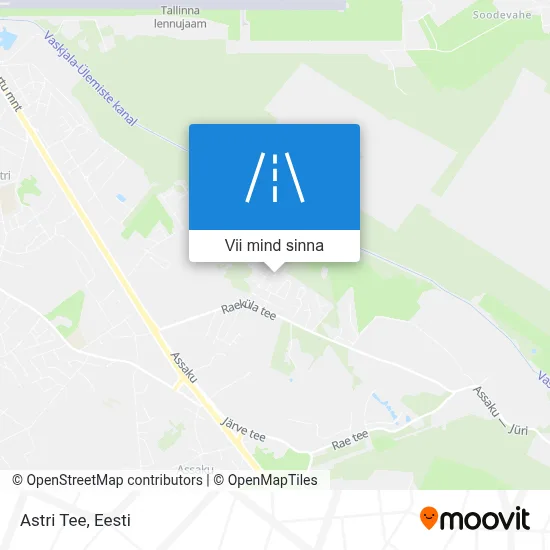 Astri Tee kaart