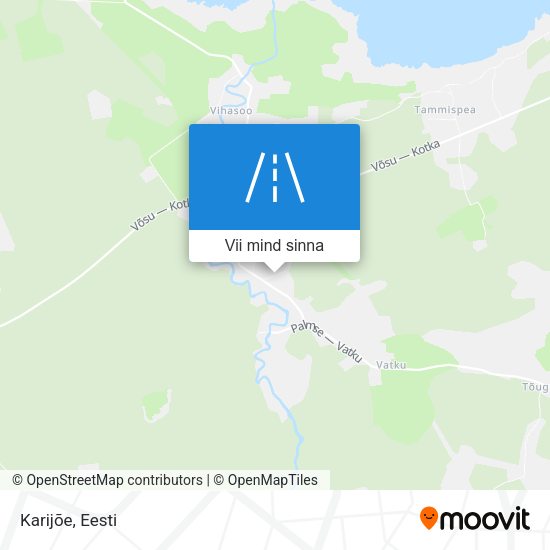 Karijõe kaart
