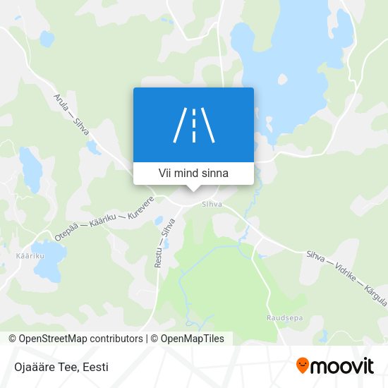 Ojaääre Tee kaart