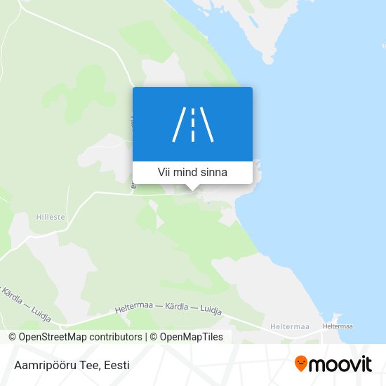 Aamripööru Tee kaart