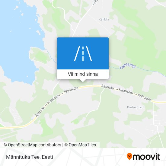 Männituka Tee kaart