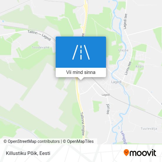 Killustiku Põik kaart