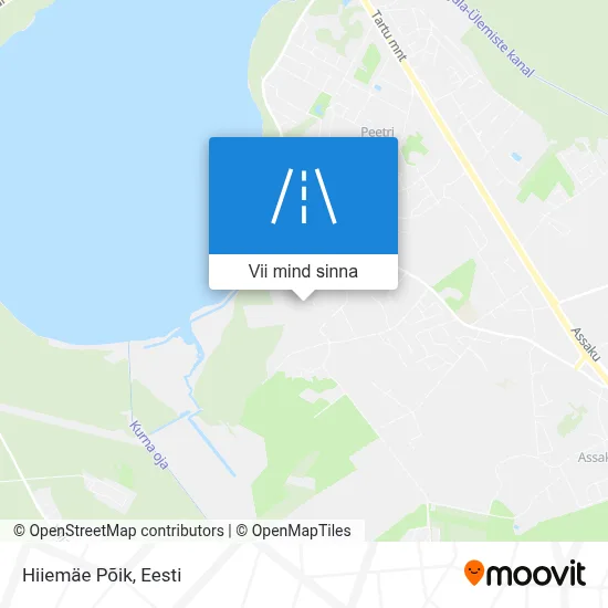 Hiiemäe Põik kaart