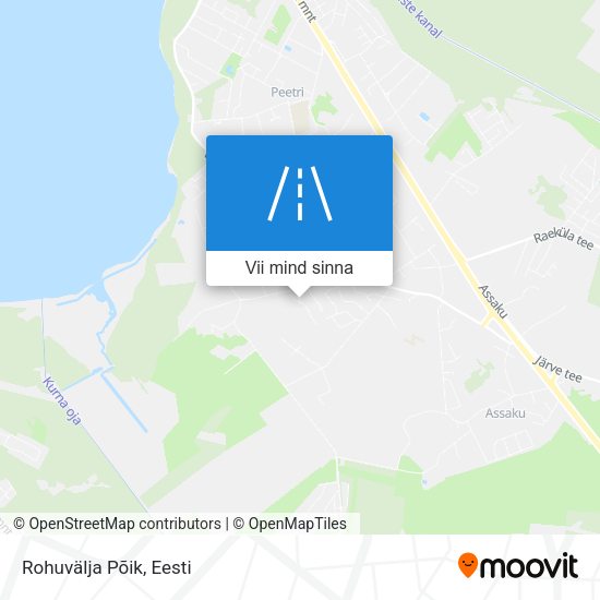 Rohuvälja Põik kaart
