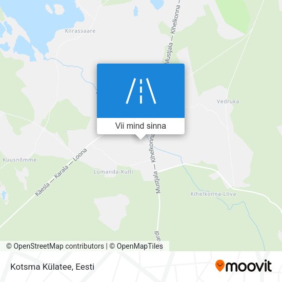 Kotsma Külatee kaart
