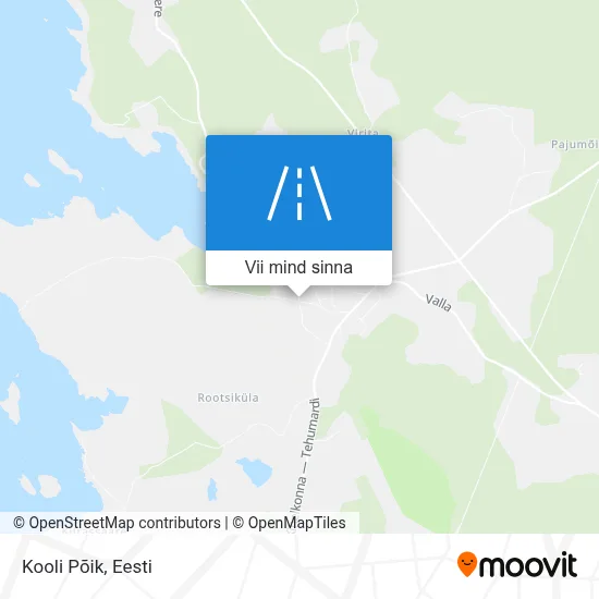 Kooli Põik kaart