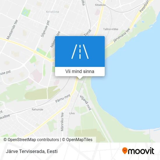 Järve Terviserada kaart