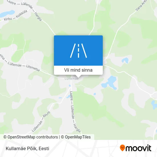 Kullamäe Põik kaart