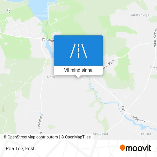 Roa Tee kaart