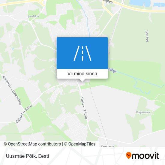 Uusmäe Põik kaart