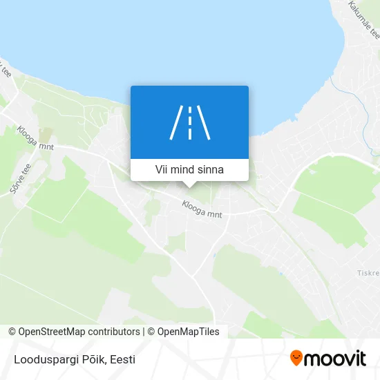 Looduspargi Põik kaart