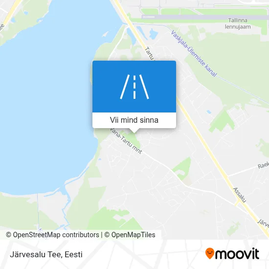 Järvesalu Tee kaart