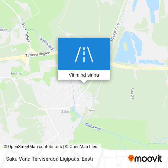 Saku Vana Terviserada Ligipääs kaart