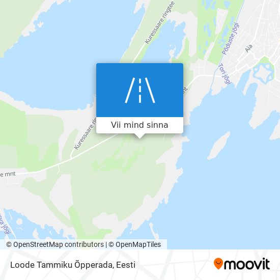 Loode Tammiku Õpperada kaart