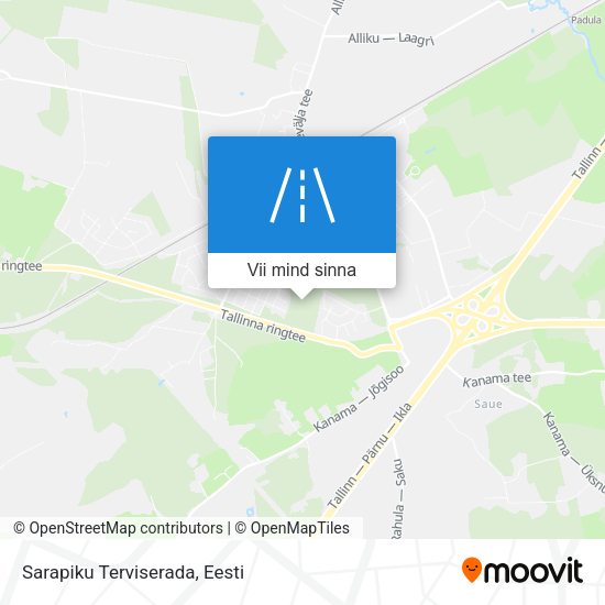 Sarapiku Terviserada kaart