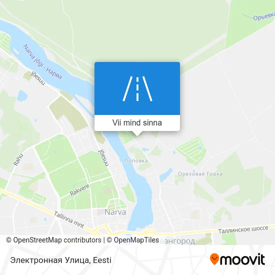 Электронная Улица kaart