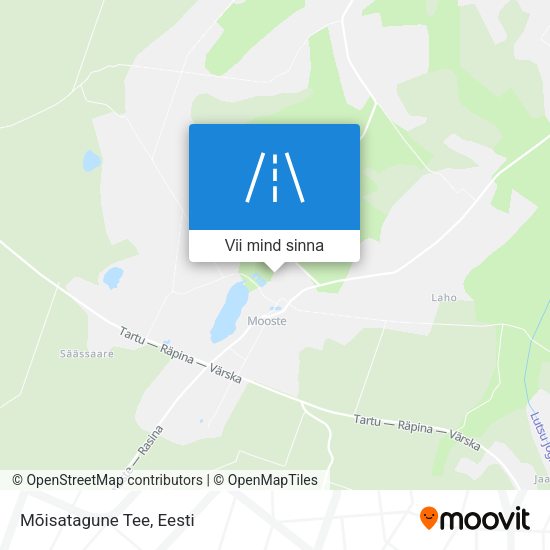 Mõisatagune Tee kaart