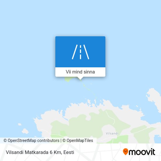 Vilsandi Matkarada 6 Km kaart