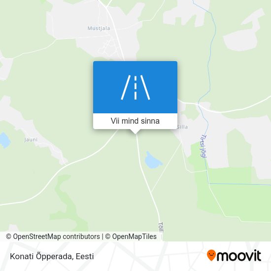 Konati Õpperada kaart