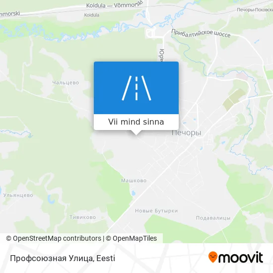 Профсоюзная Улица kaart