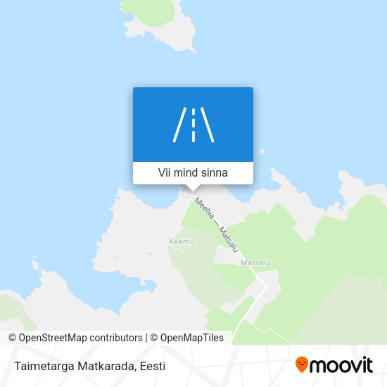 Taimetarga Matkarada kaart