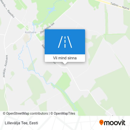 Lillevälja Tee kaart
