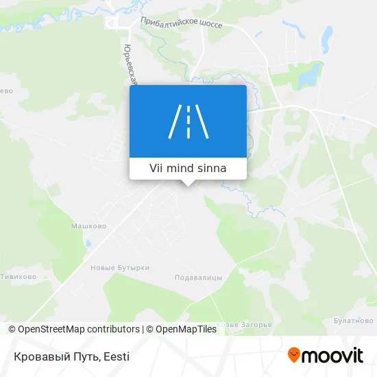 Кровавый Путь kaart