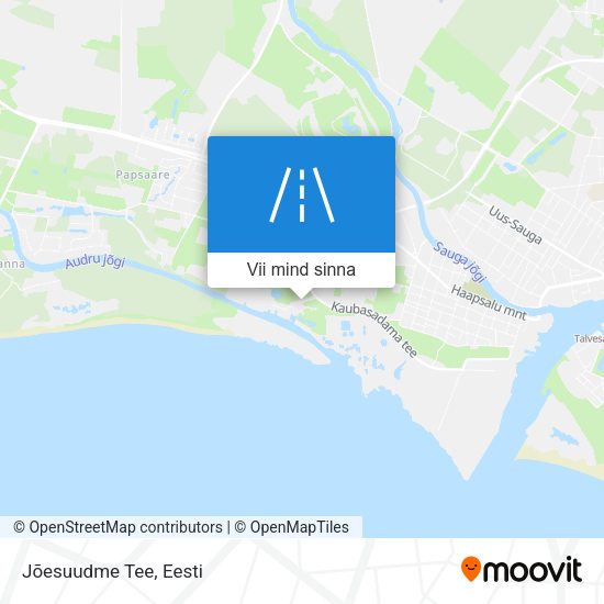 Jõesuudme Tee kaart