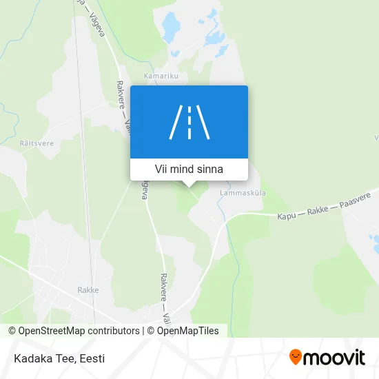 Kadaka Tee kaart