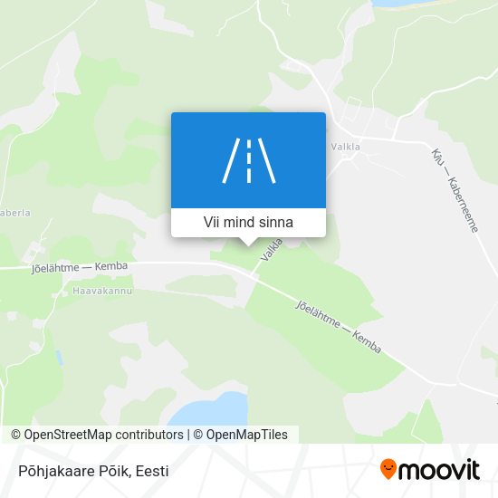 Põhjakaare Põik kaart