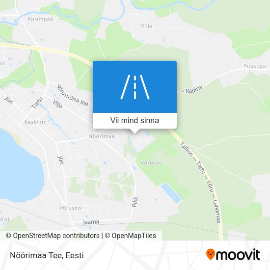 Nöörimaa Tee kaart