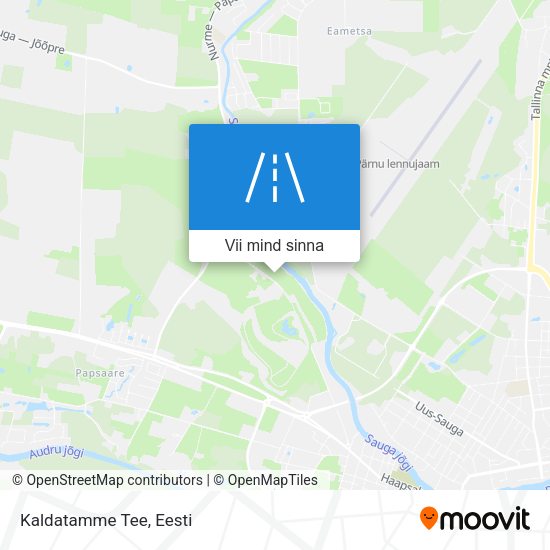 Kaldatamme Tee kaart