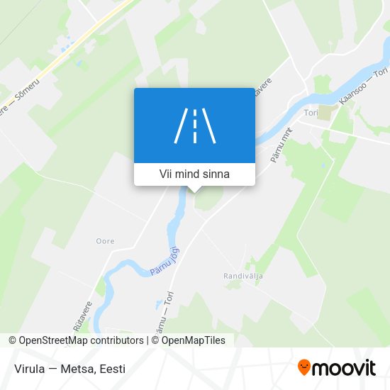 Virula — Metsa kaart