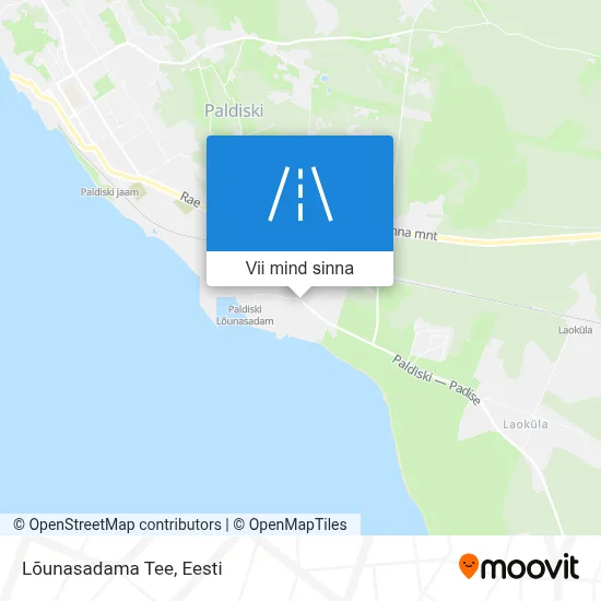 Lõunasadama Tee kaart