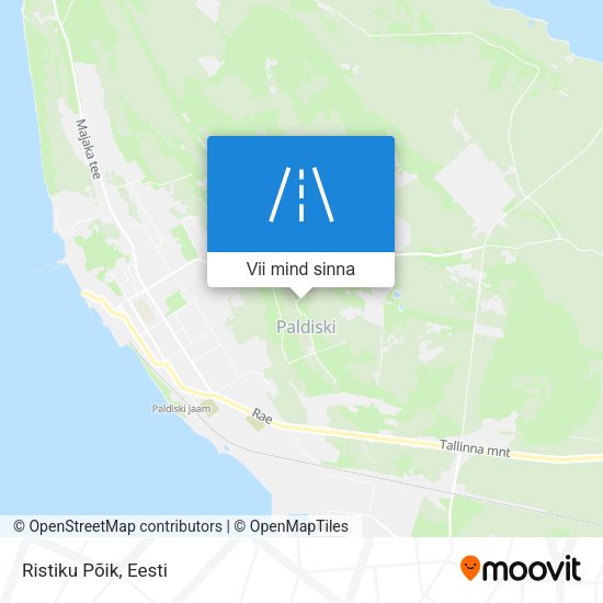 Ristiku Põik kaart