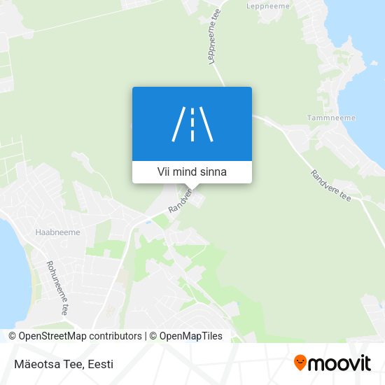 Mäeotsa Tee kaart