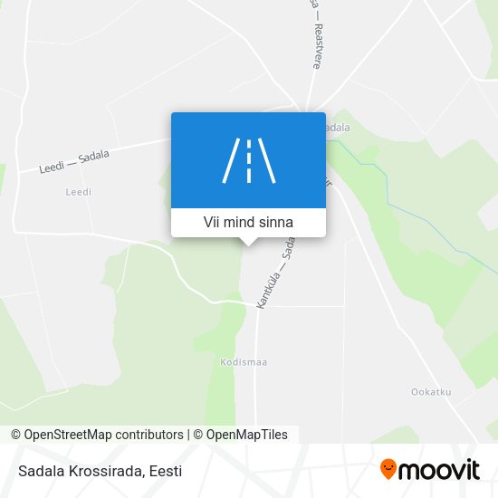 Sadala Krossirada kaart