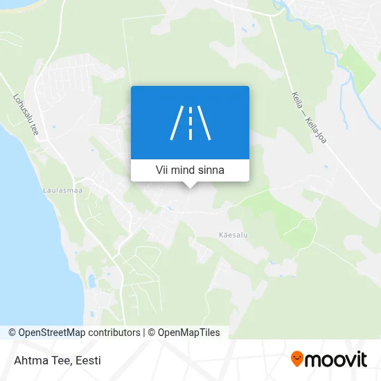 Ahtma Tee kaart